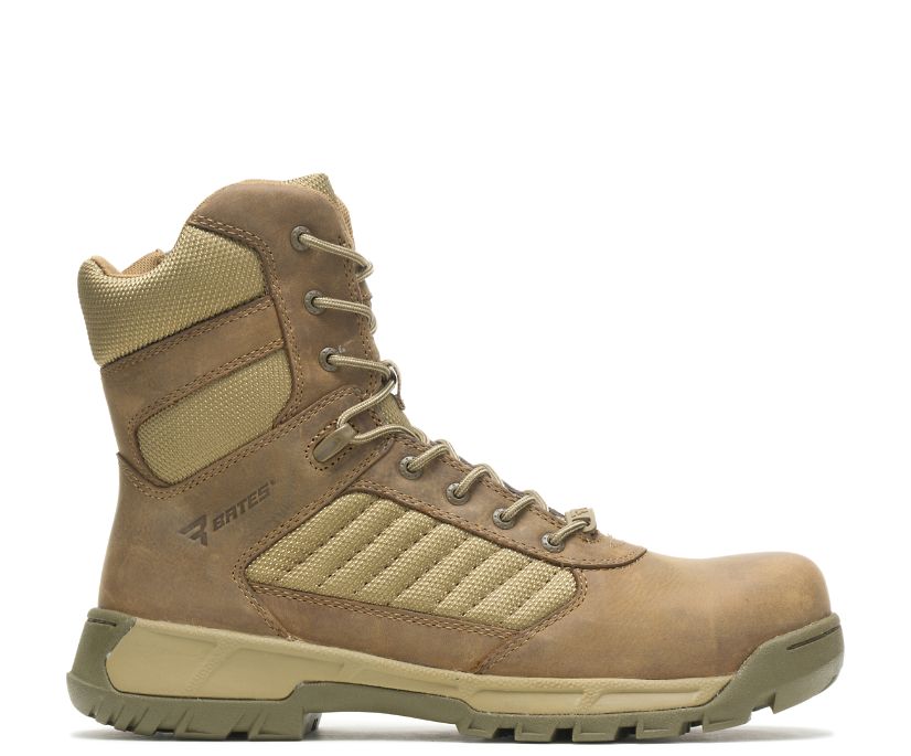 BATES BOOTS | MEN'S TACTICAL SPORT 2 TALL SIDE ZIP COMPOSITE TOE EH-COYOTE